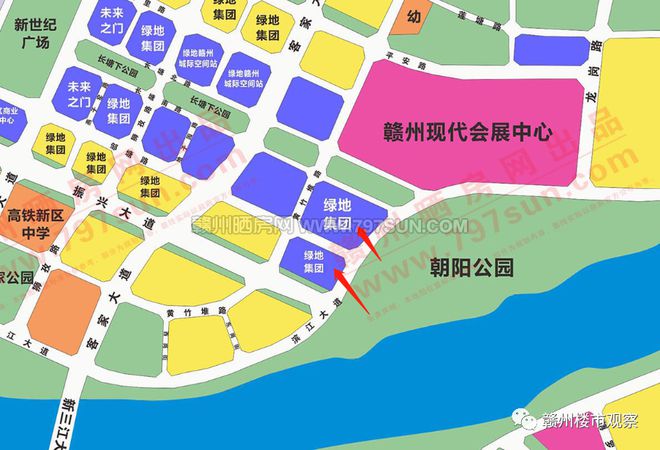 IM电竞 电子竞技平台总11亿元赣州绿地国际博览城配套商务区三期、四期(图2)