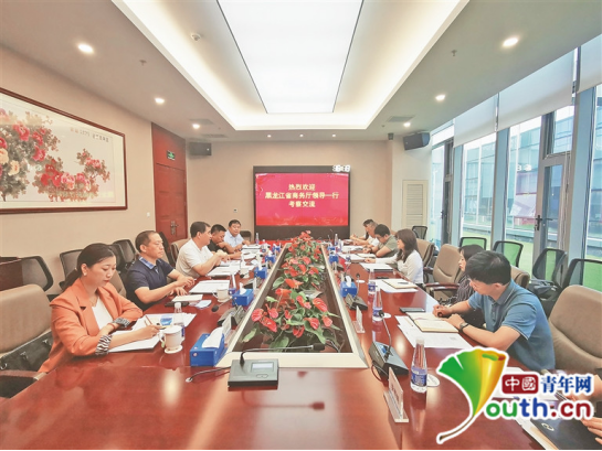 黑龙江省商务厅对接组在京走访企业推进项目落IM电竞 IM电竞平台实(图1)
