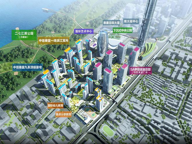 二七滨江上新！汉口滨江国际商务区P8地IM电竞 IM电竞app块规划方案批前公示(图3)