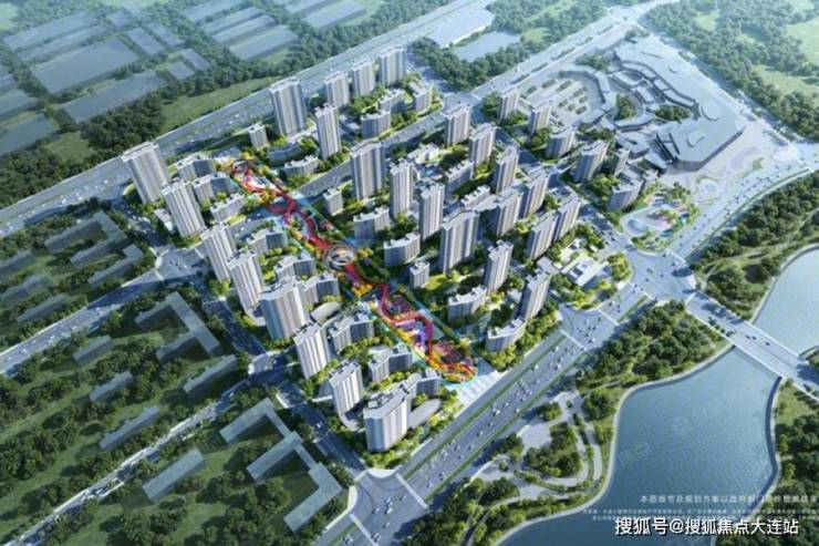 IM电竞 IM电竞平台小窑湾国际商务区 成为大连市新标志性建筑群(图3)