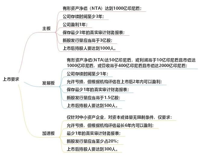 IM电竞 IM电竞app印尼及上市政策法规解读(图3)