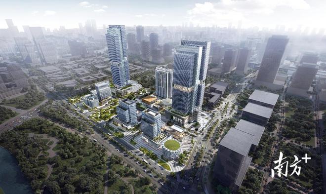 IM电竞 IM电竞app前海地标建筑中集国际商务中心塔楼顺利封顶(图2)