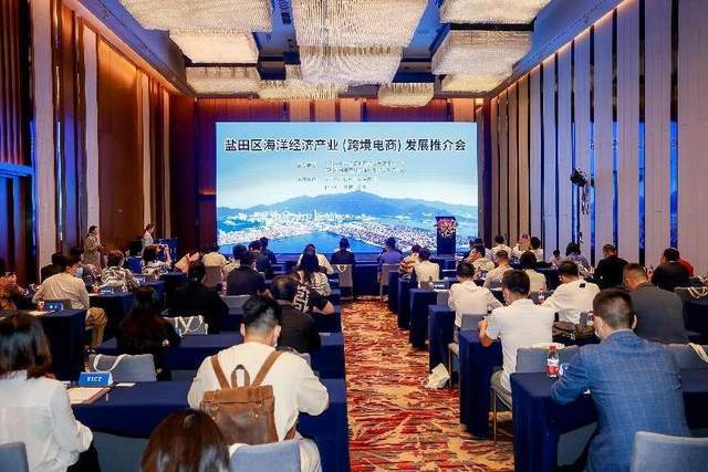 IM电竞 IM电竞平台盐田区海洋经济产业（跨境电商）发展推介会(图1)