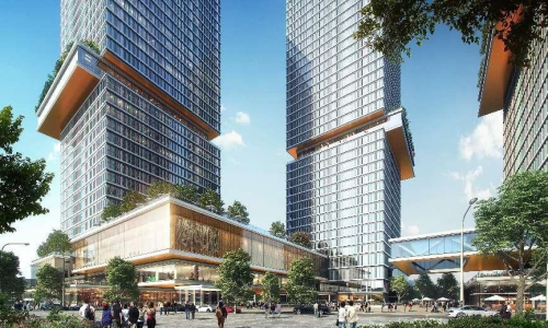 IM电竞 电子竞技平台陆家嘴向东从保利浦开中心读懂一家而立央企的抱负(图1)