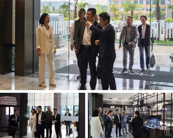 IM电竞 IM电竞app中国五金制品协会副理事长柳润峰领导一行莅临美多电器参观指导(图1)