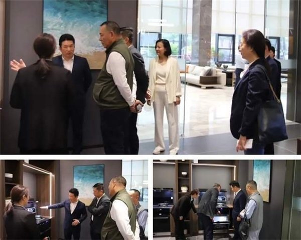 IM电竞 IM电竞app中国五金制品协会副理事长柳润峰领导一行莅临美多电器参观指导(图2)
