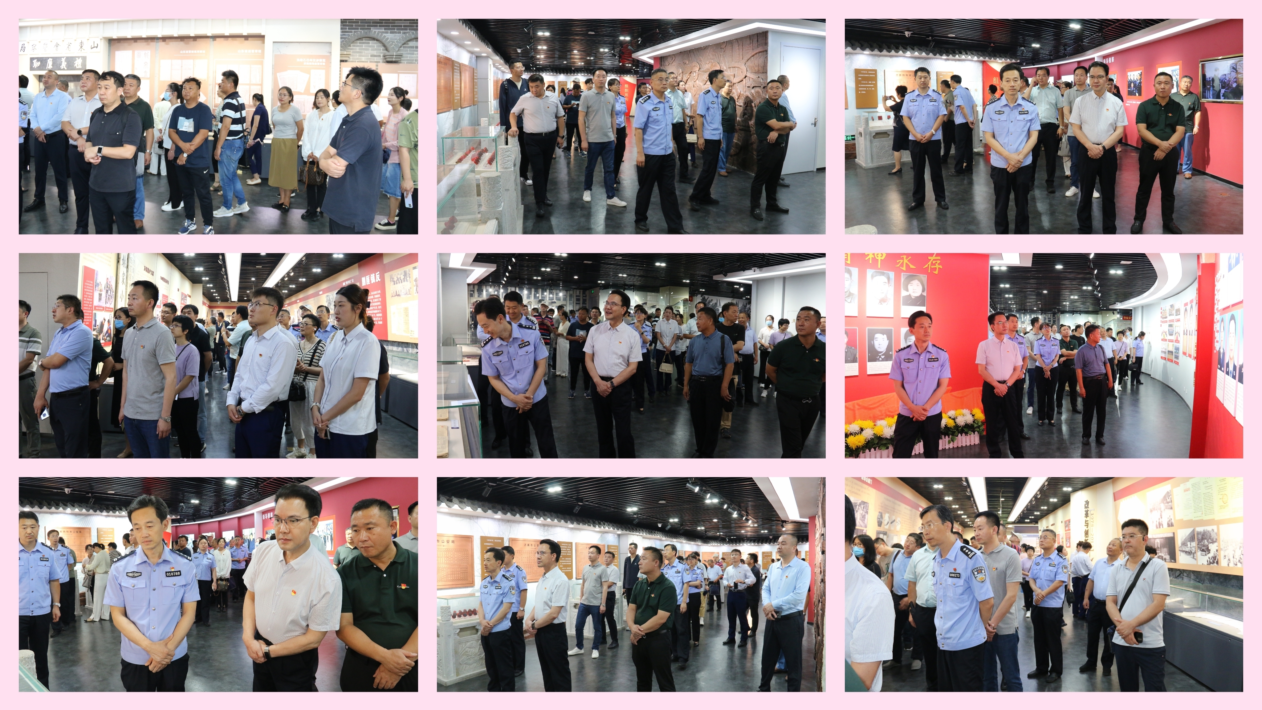 IM电竞 IM电竞平台警企携手·铸魂安防｜走进济南警察博物馆建共建活动如期举行(图1)