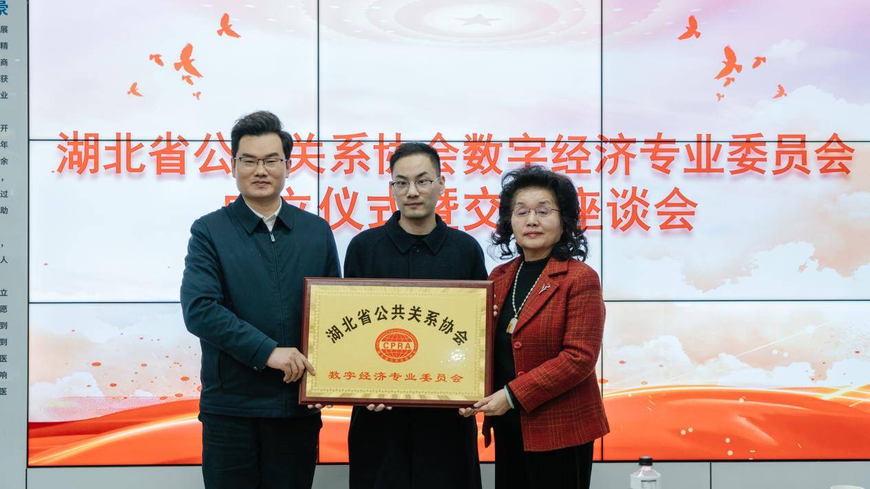 IM电竞 电子竞技平台湖北省公关协会开展主题日活动并成立数字经济专委会张豪担任主任(图3)