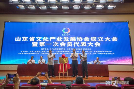 山东省文化产业发展协会成立 王修滋当选首任会长IM电竞 电子竞技平台(图4)