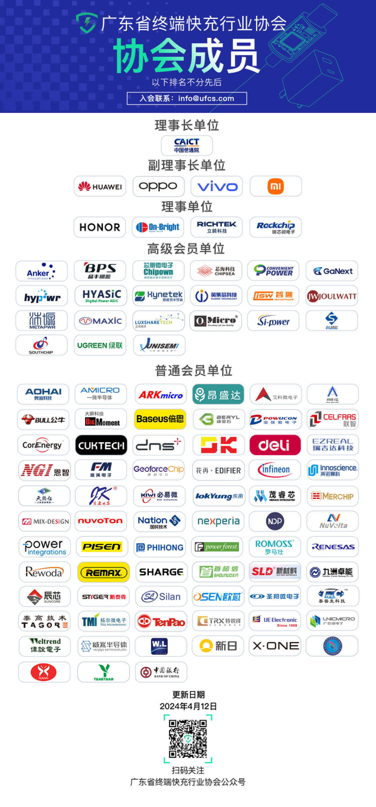 IM电竞 IM电竞app广东省终端快充行业协会（FCA）最新会员名单理事长单位为中国信通院(图2)